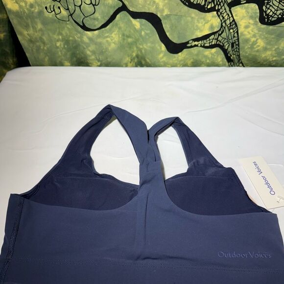 Outdoor Voices All Time Women's Dark Sky Sports Bra - Picture 3 of 4